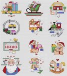 (image for) Santa in His Workshop Ornaments